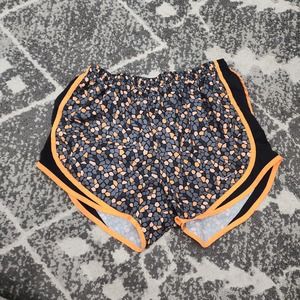 Nike orange and grey women's size medium shorts